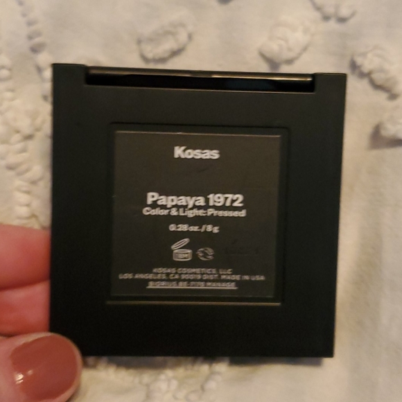 Kosas Pressed Powder Blush/Hiliter Duo Papaya 1972 - Picture 7 of 7
